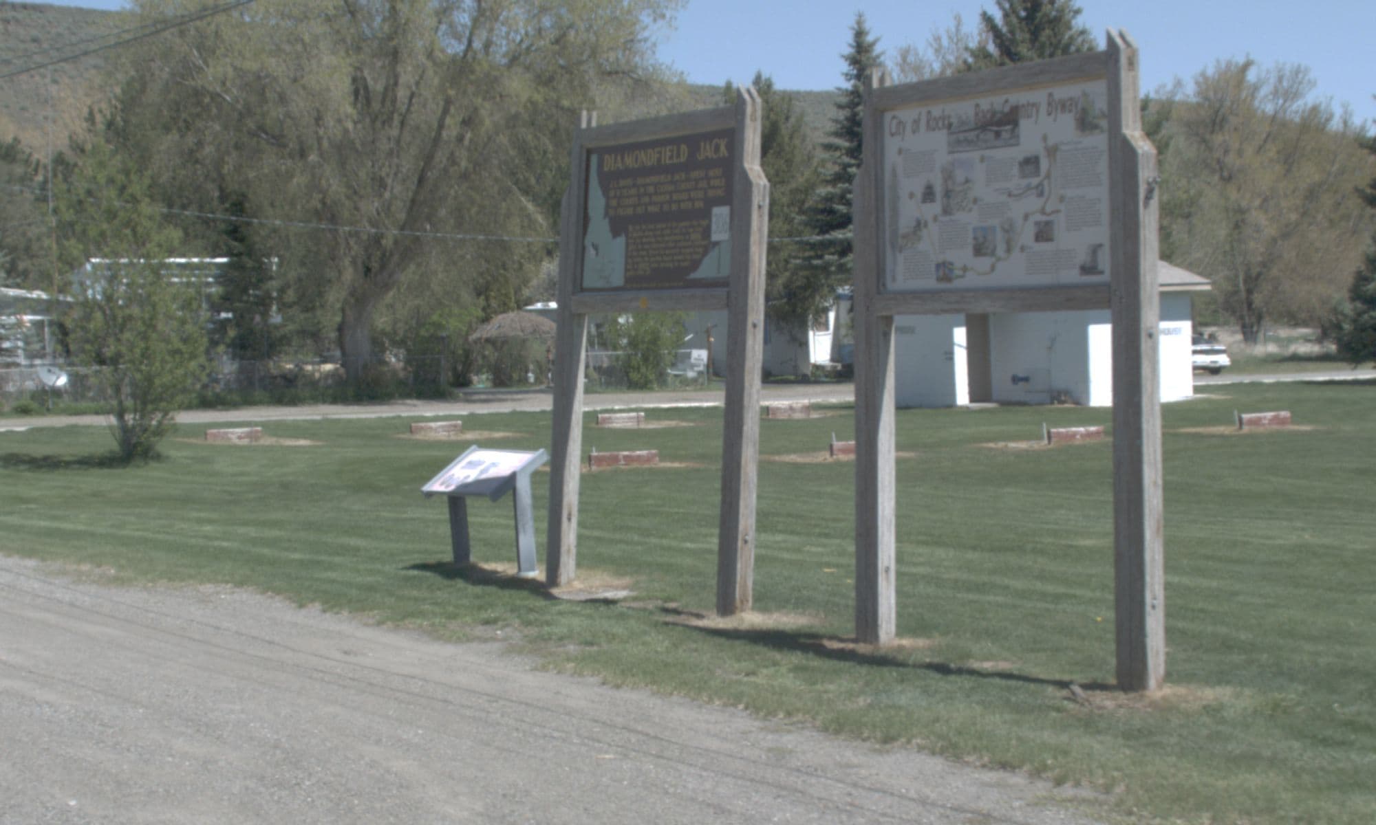 Diamondfield Jack historical marker